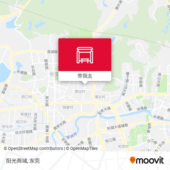 阳光商城地图