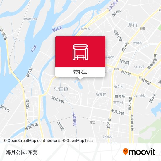 海月公园地图