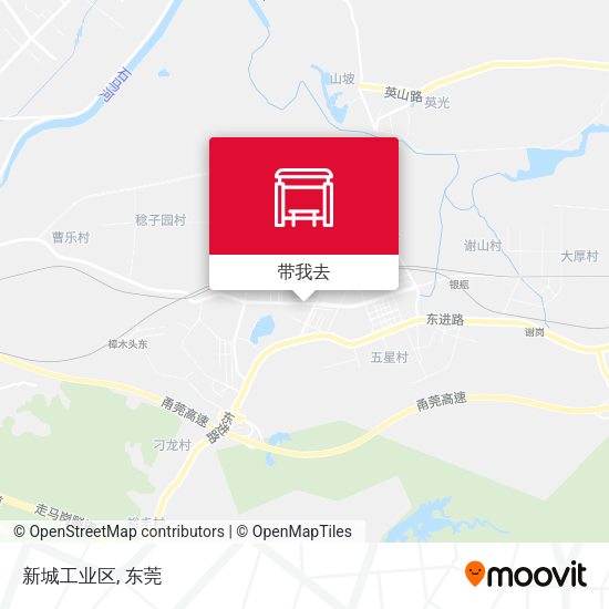 新城工业区地图