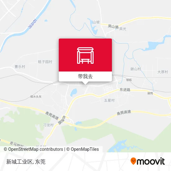 新城工业区地图