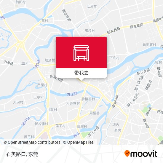 石美路口地图