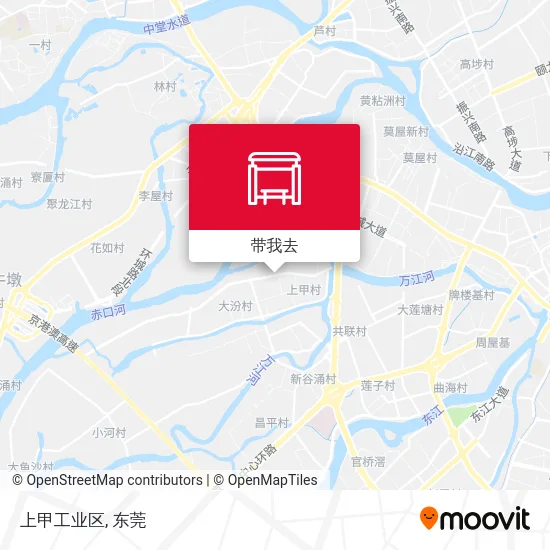 上甲工业区地图