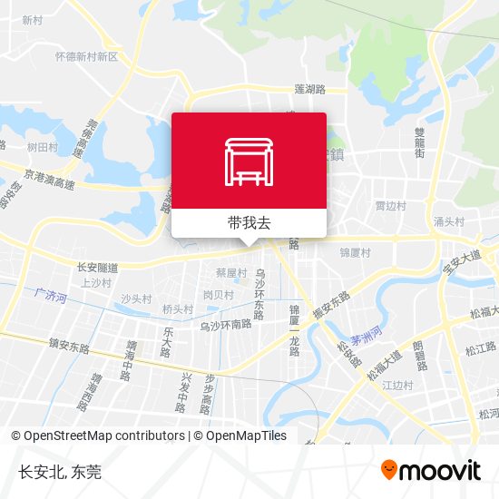长安北地图