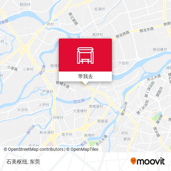 石美枢纽地图