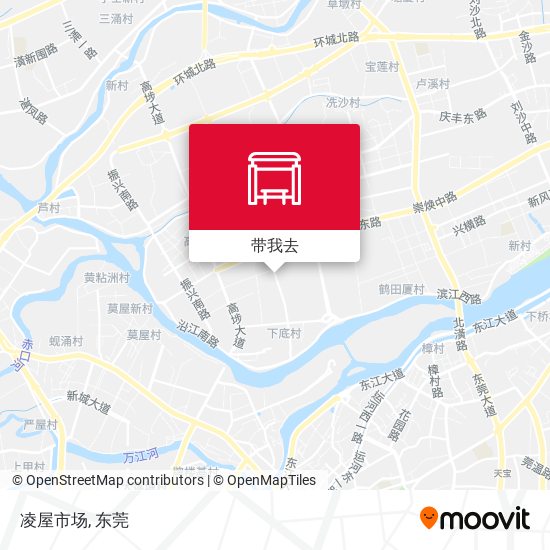 凌屋市场地图