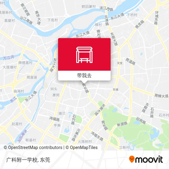 广科附一学校地图