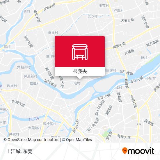 上江城地图