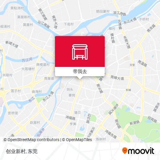 创业新村地图