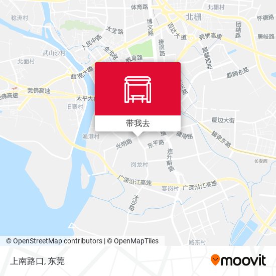 上南路口地图