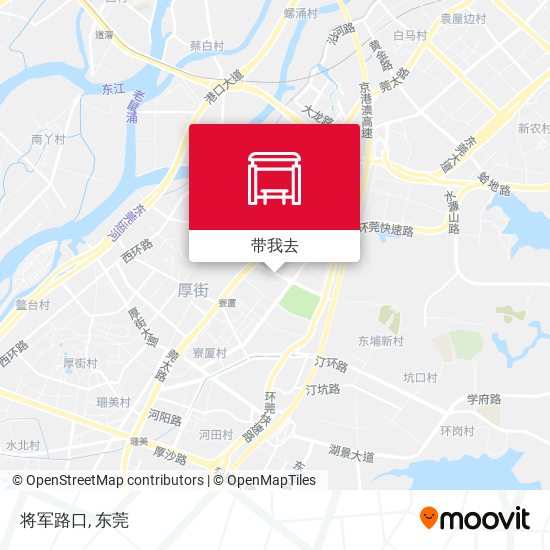 将军路口地图