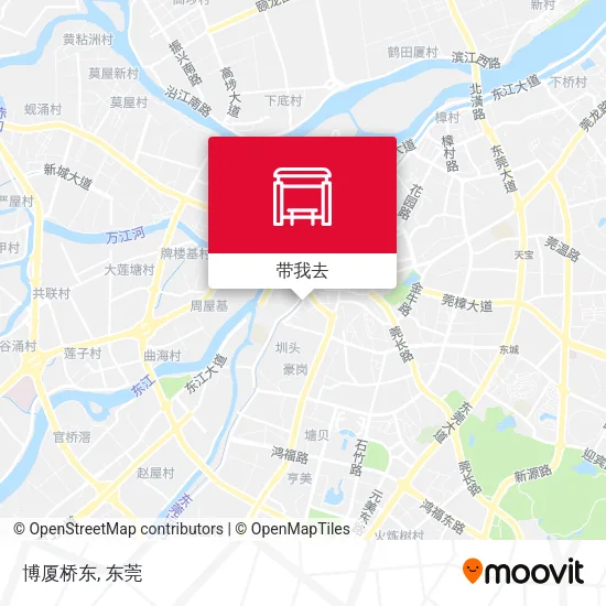 博厦桥东地图