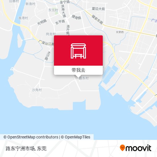 路东宁洲市场地图