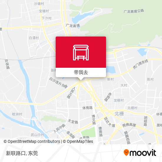 新联路口地图