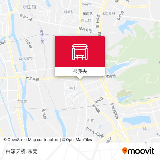 白濠天桥地图