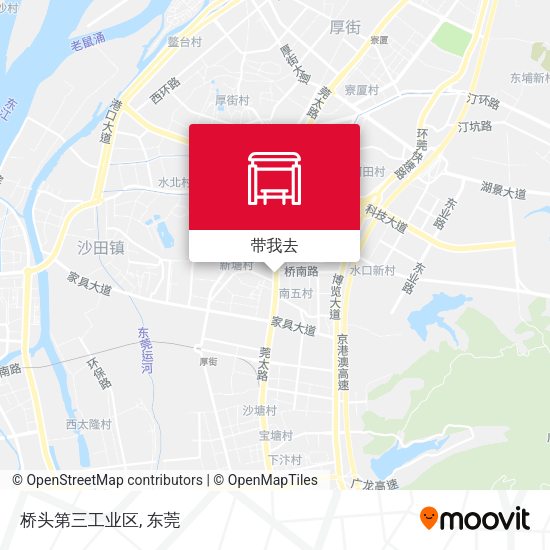 桥头第三工业区地图