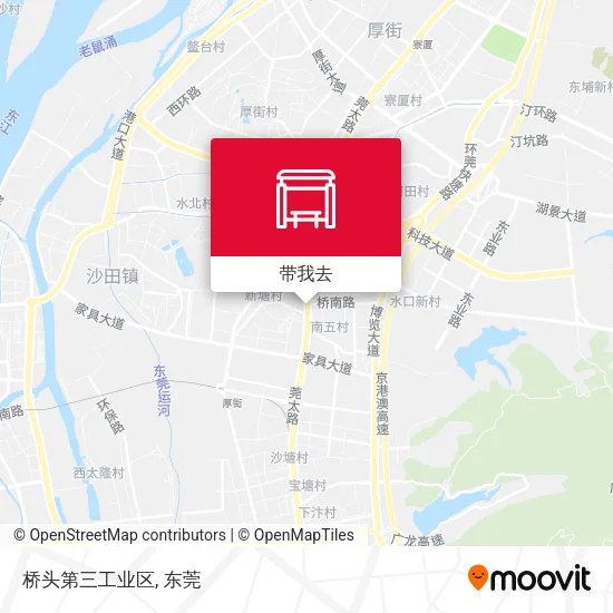 桥头第三工业区地图