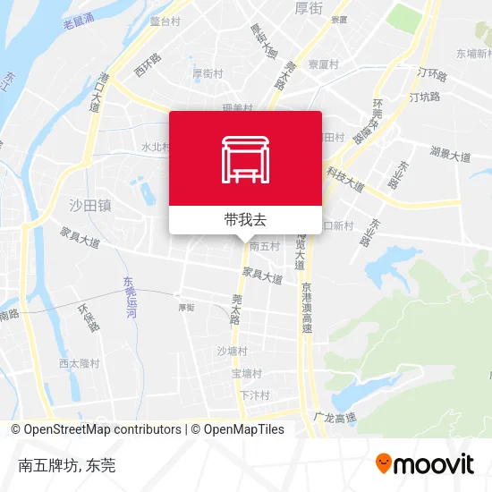 南五牌坊地图