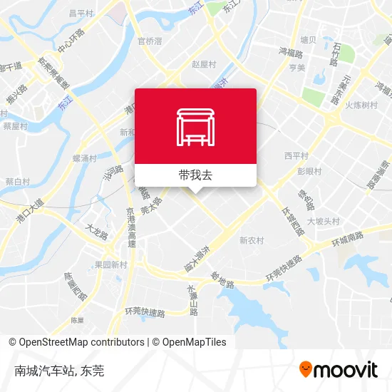 南城汽车站地图