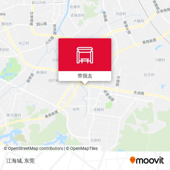 江海城地图
