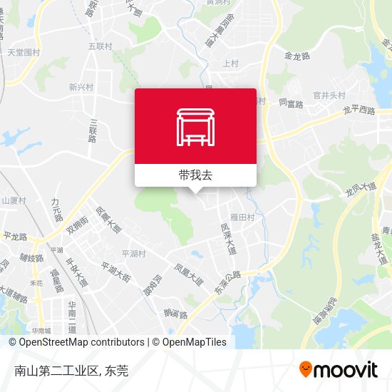 南山第二工业区地图