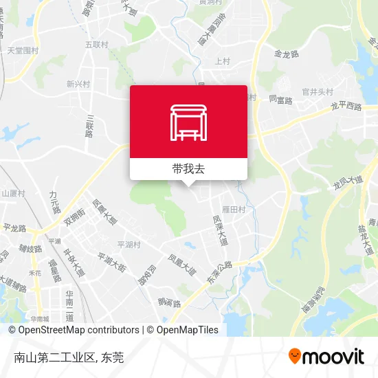 南山第二工业区地图