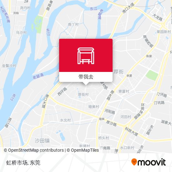 虹桥市场地图