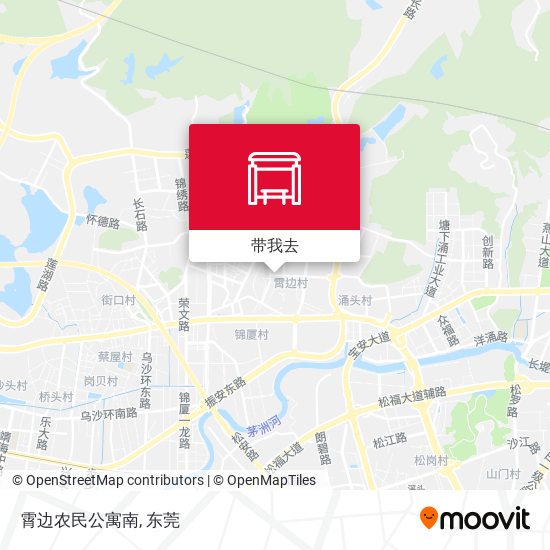 霄边农民公寓南地图