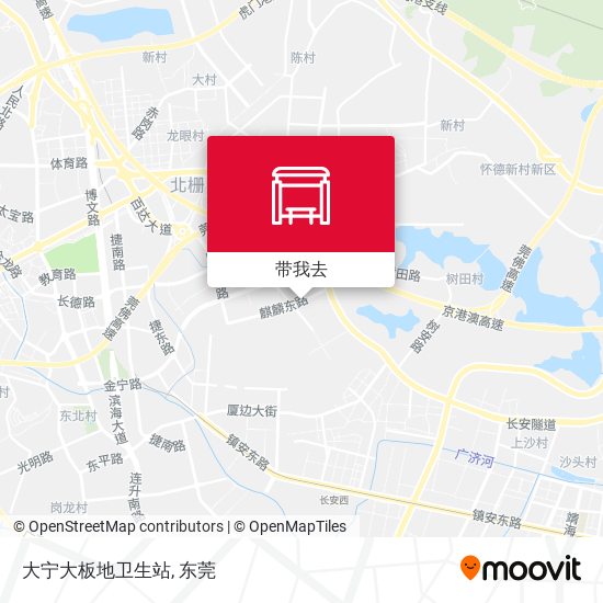 大宁大板地卫生站地图