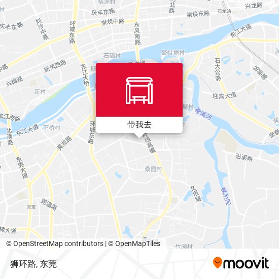 狮环路地图