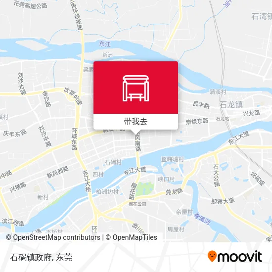 石碣镇政府地图