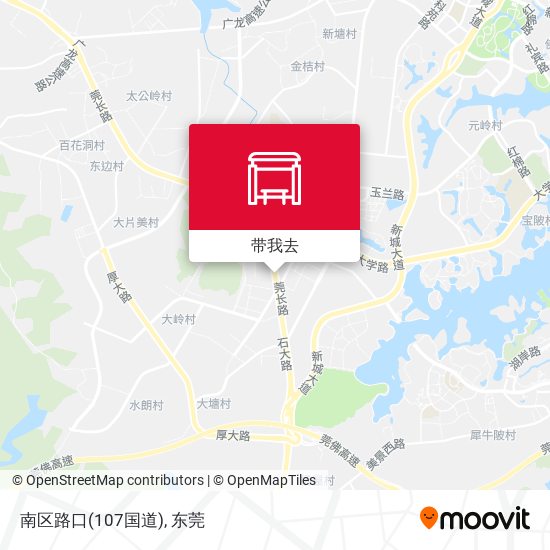 南区路口(107国道)地图