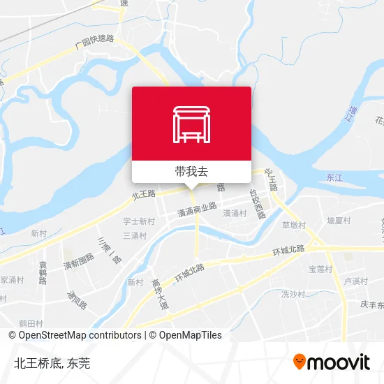 北王桥底地图