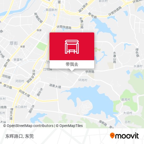 东晖路口地图