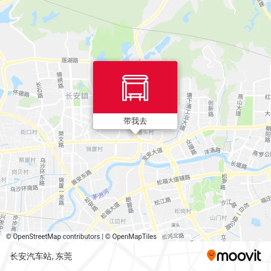 长安汽车站地图