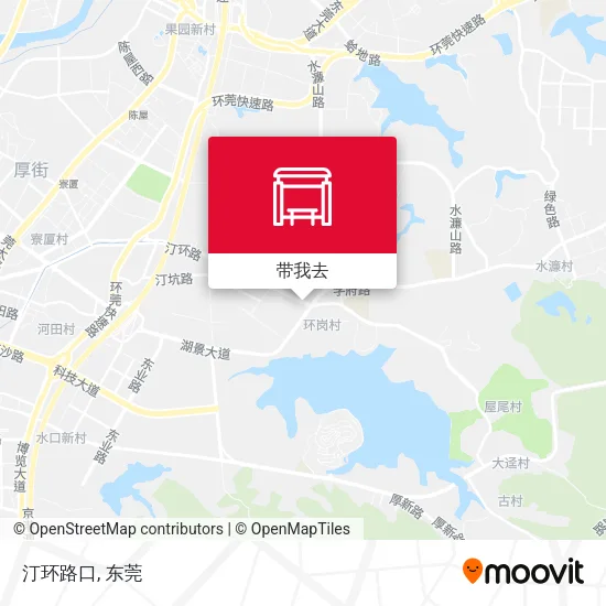 汀环路口地图