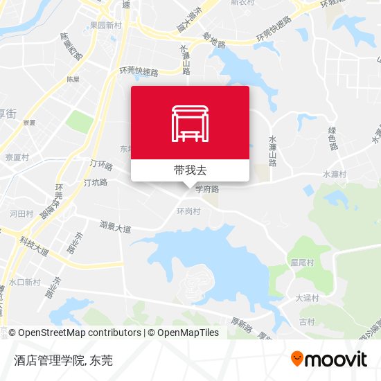 酒店管理学院地图