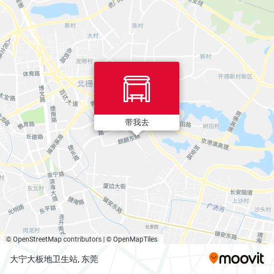 大宁大板地卫生站地图