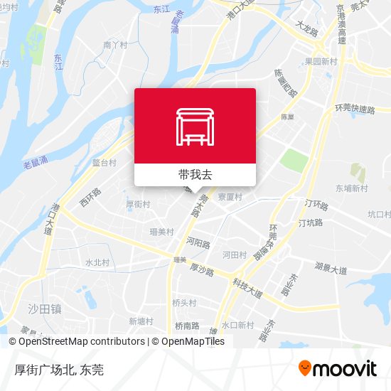 厚街广场北地图