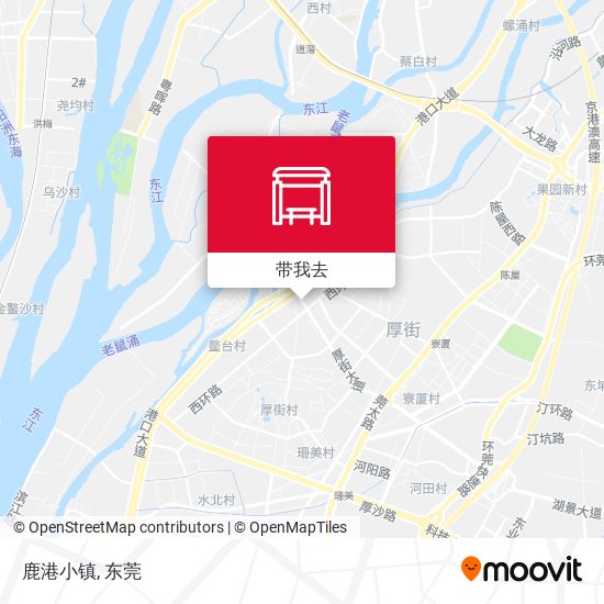 鹿港小镇地图