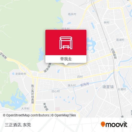 三正酒店地图