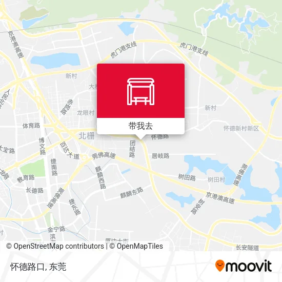 怀德路口地图