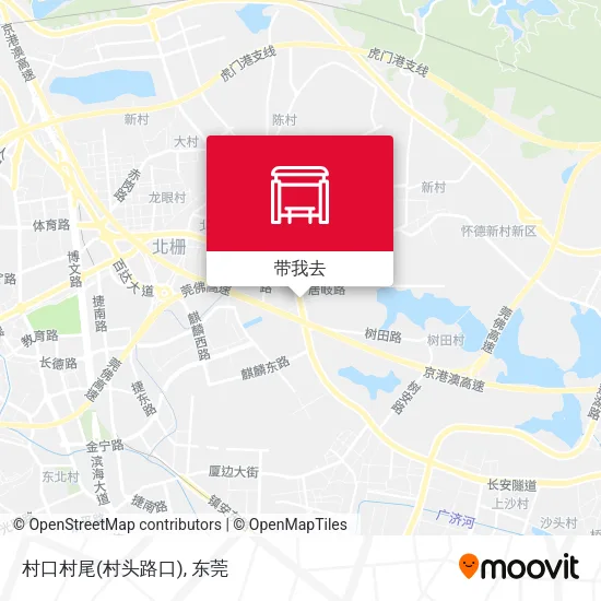 村口村尾(村头路口)地图