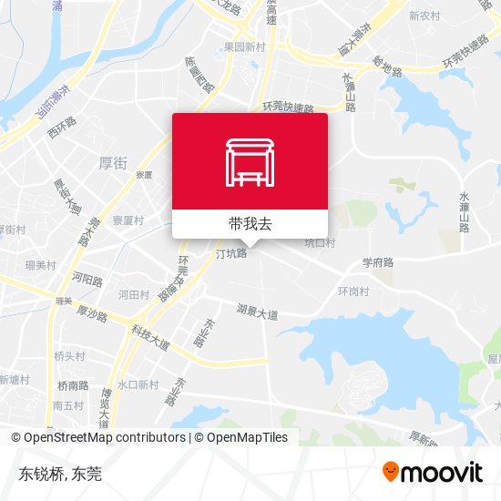 东锐桥地图