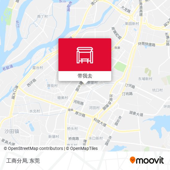 工商分局地图