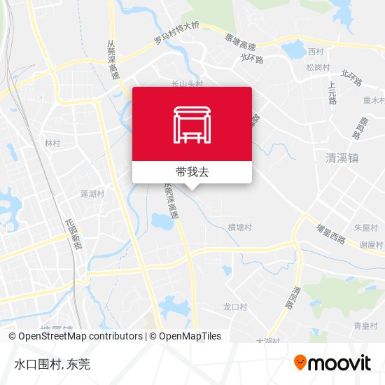 水口围村地图