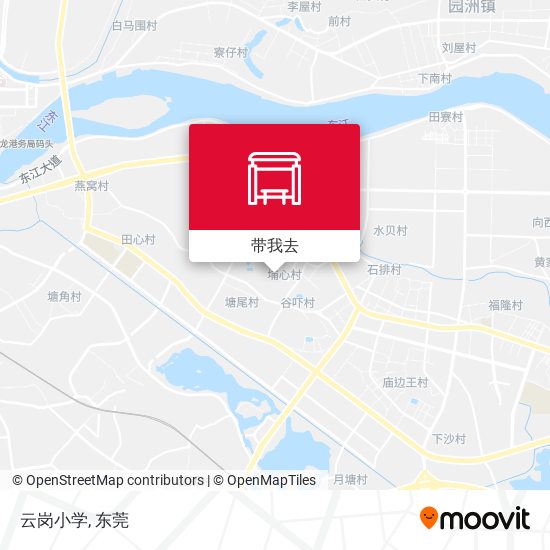 云岗小学地图