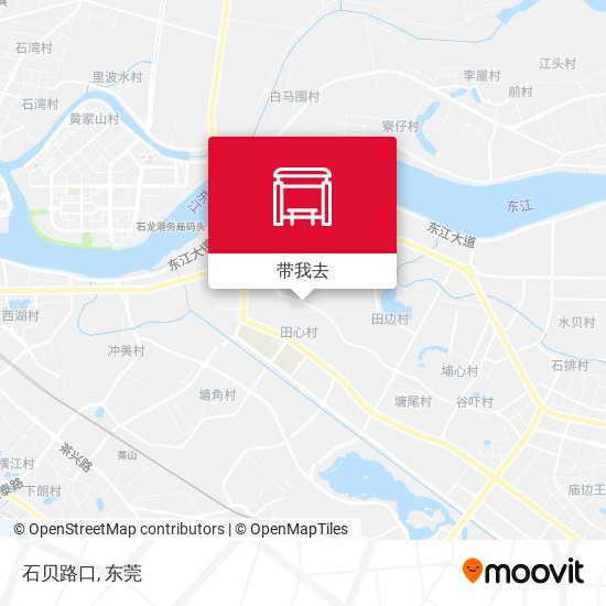 石贝路口地图