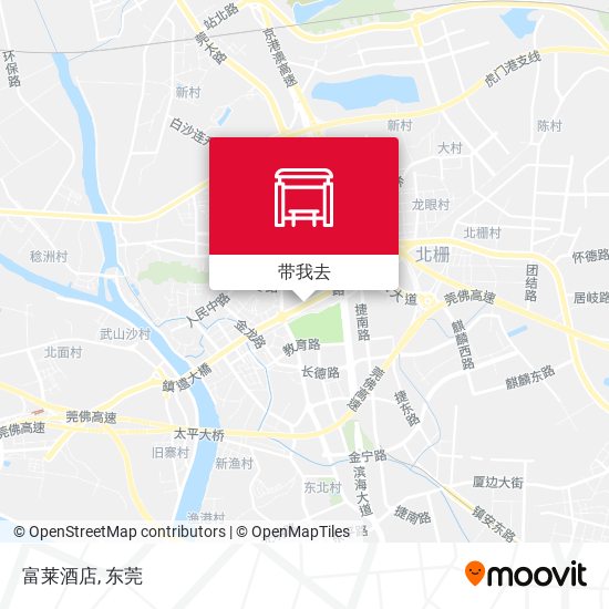 富莱酒店地图