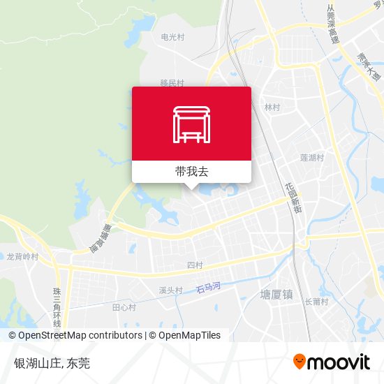 银湖山庄地图