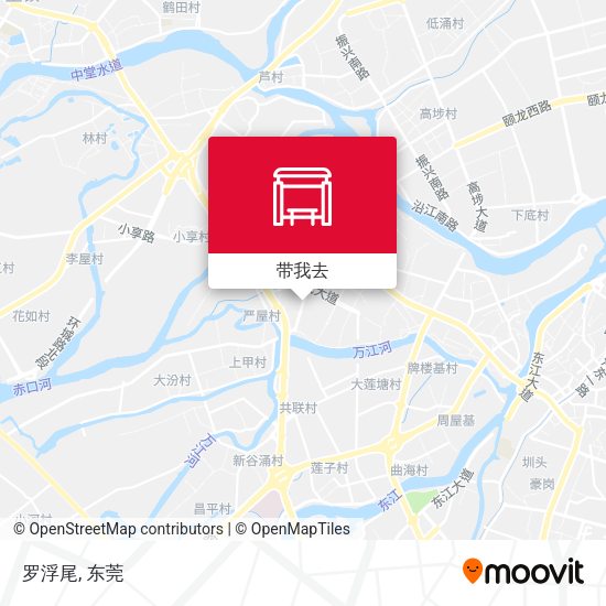 罗浮尾地图